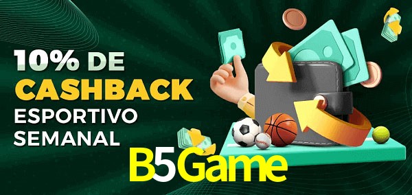 10% de bônus de cashback na B5Game